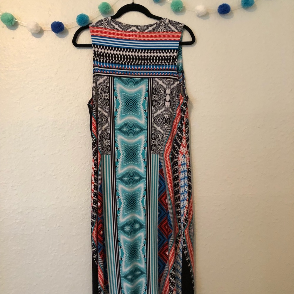 Cato Pattern Maxi Dress